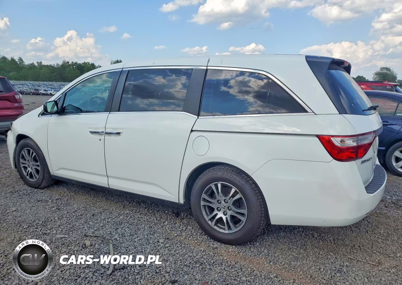 2013 Honda Odyssey Exl VIN:5FNRL5H6XDB053462 - 2