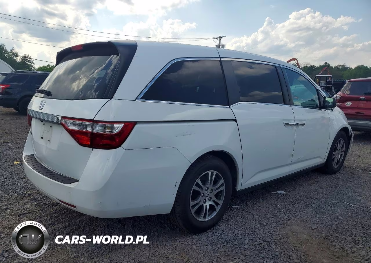 2013 Honda Odyssey Exl VIN:5FNRL5H6XDB053462 - 3