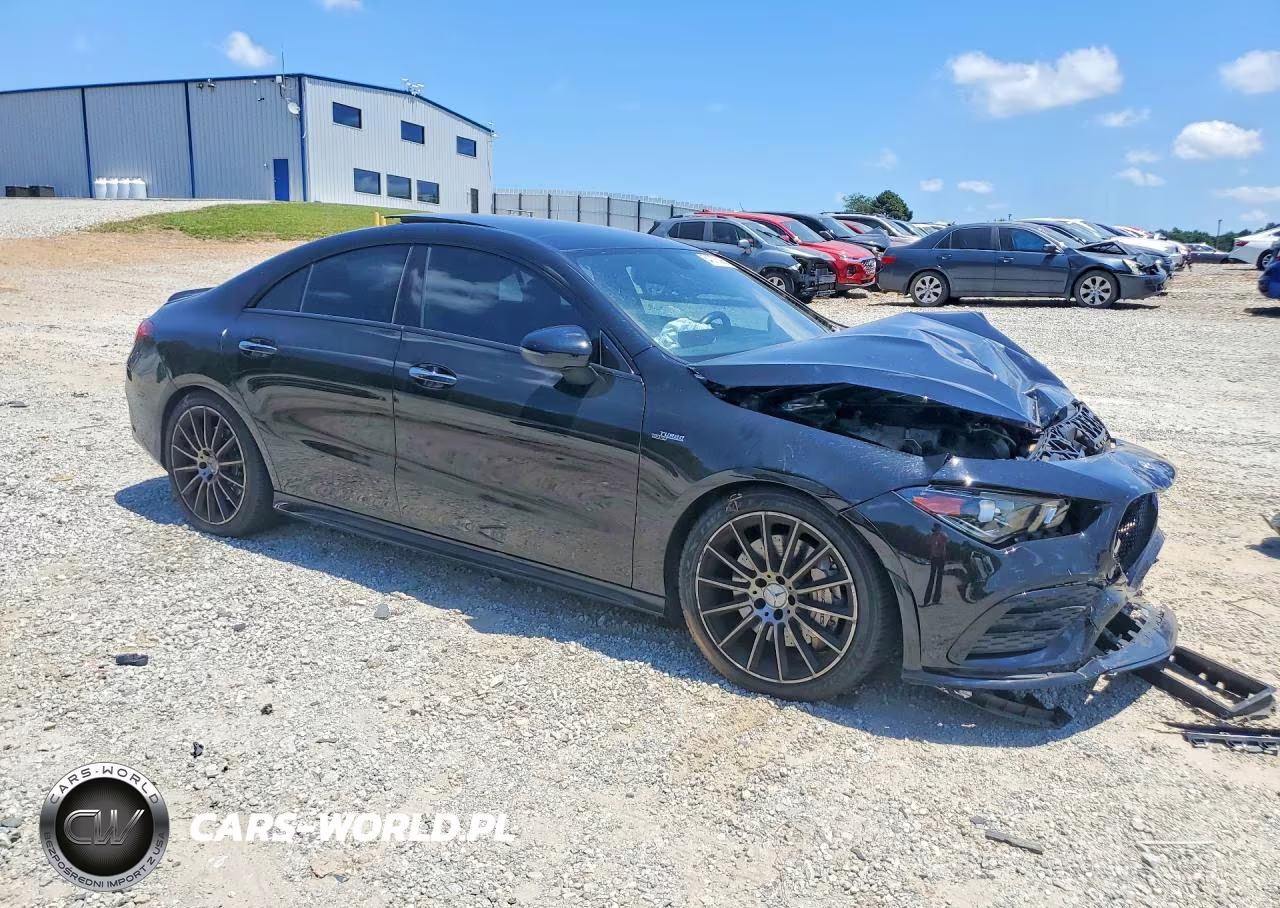 2021 Mercedes-Benz Cla Amg 35 4Matic VIN:W1K5J5BB8MN183287 - 4