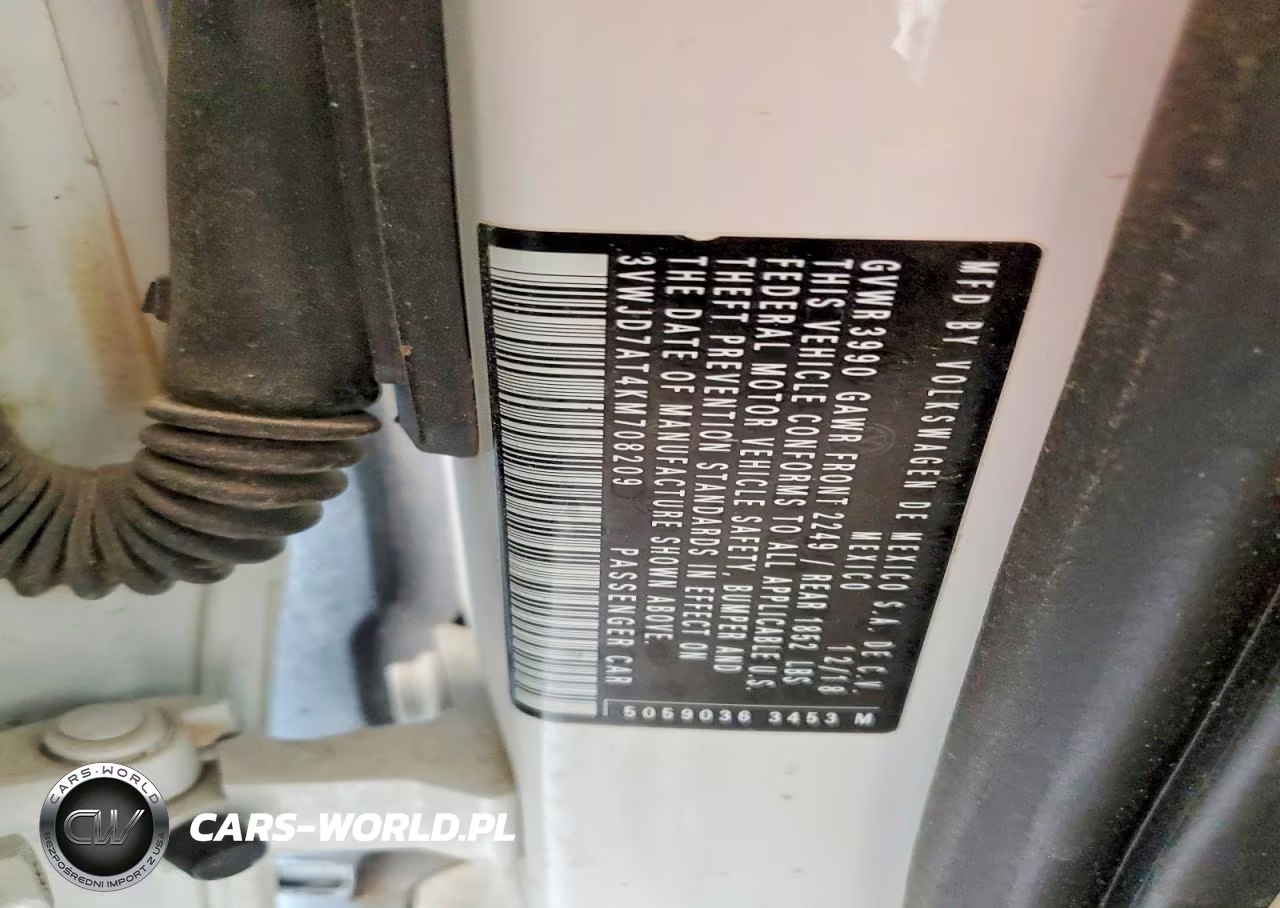 2019 Volkswagen Beetle Se VIN:3VWJD7AT4KM708209 - 13