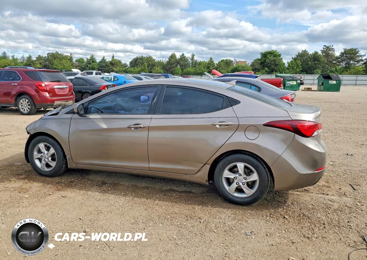 2015 Hyundai Elantra Se VIN:5NPDH4AE2FH620100 - 2