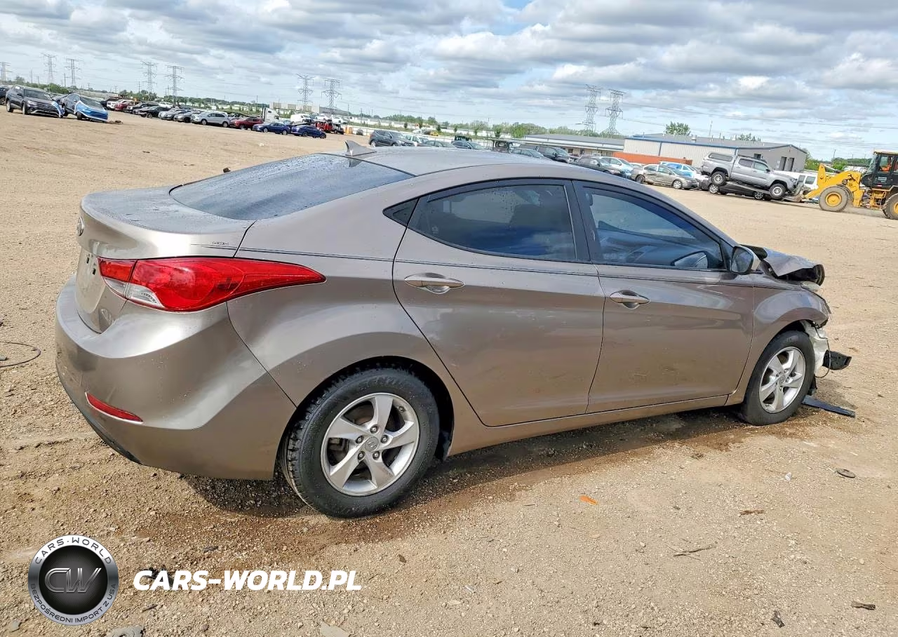 2015 Hyundai Elantra Se VIN:5NPDH4AE2FH620100 - 3