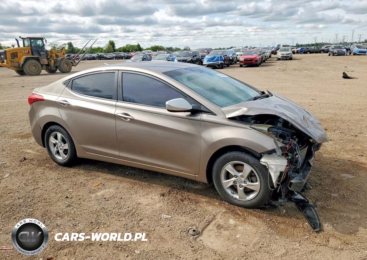 2015 Hyundai Elantra Se VIN:5NPDH4AE2FH620100 - 4