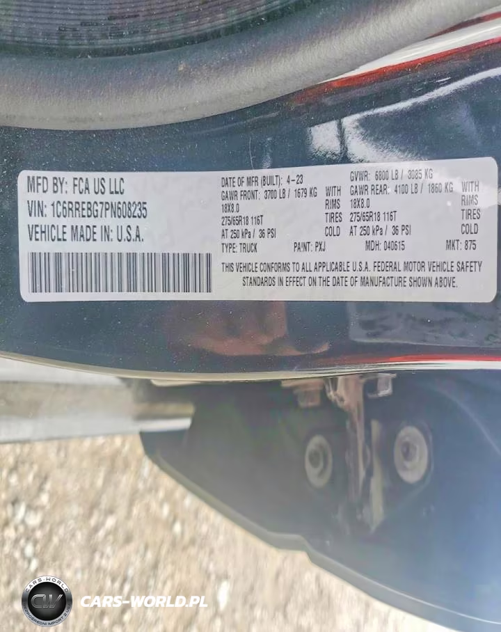 2023 Ram 1500 Big Horn VIN:1C6RREBG7PN608235 - 13