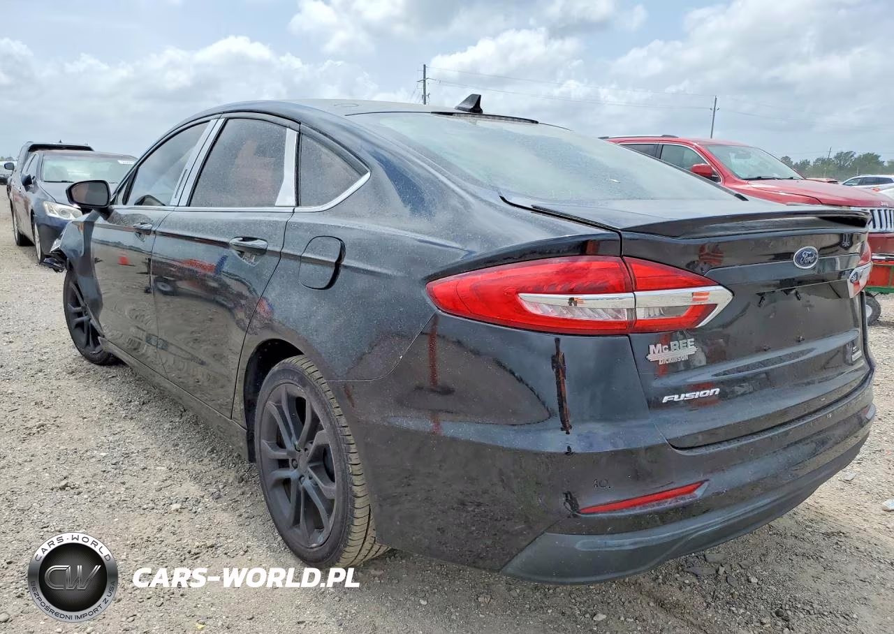 2019 Ford Fusion Se VIN:3FA6P0HD1KR198285 - 2