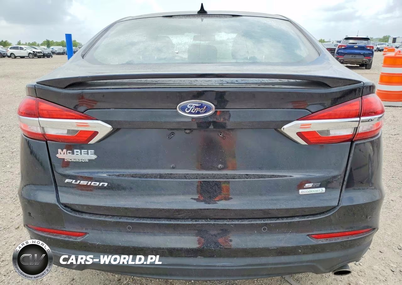 2019 Ford Fusion Se VIN:3FA6P0HD1KR198285 - 6