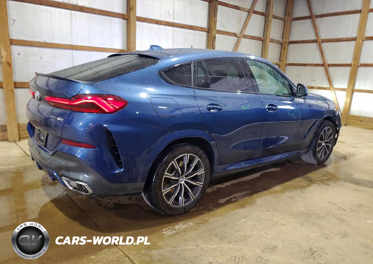 2021 BMW X6 xDrive40I VIN:5UXCY6C04M9G69704 - 3