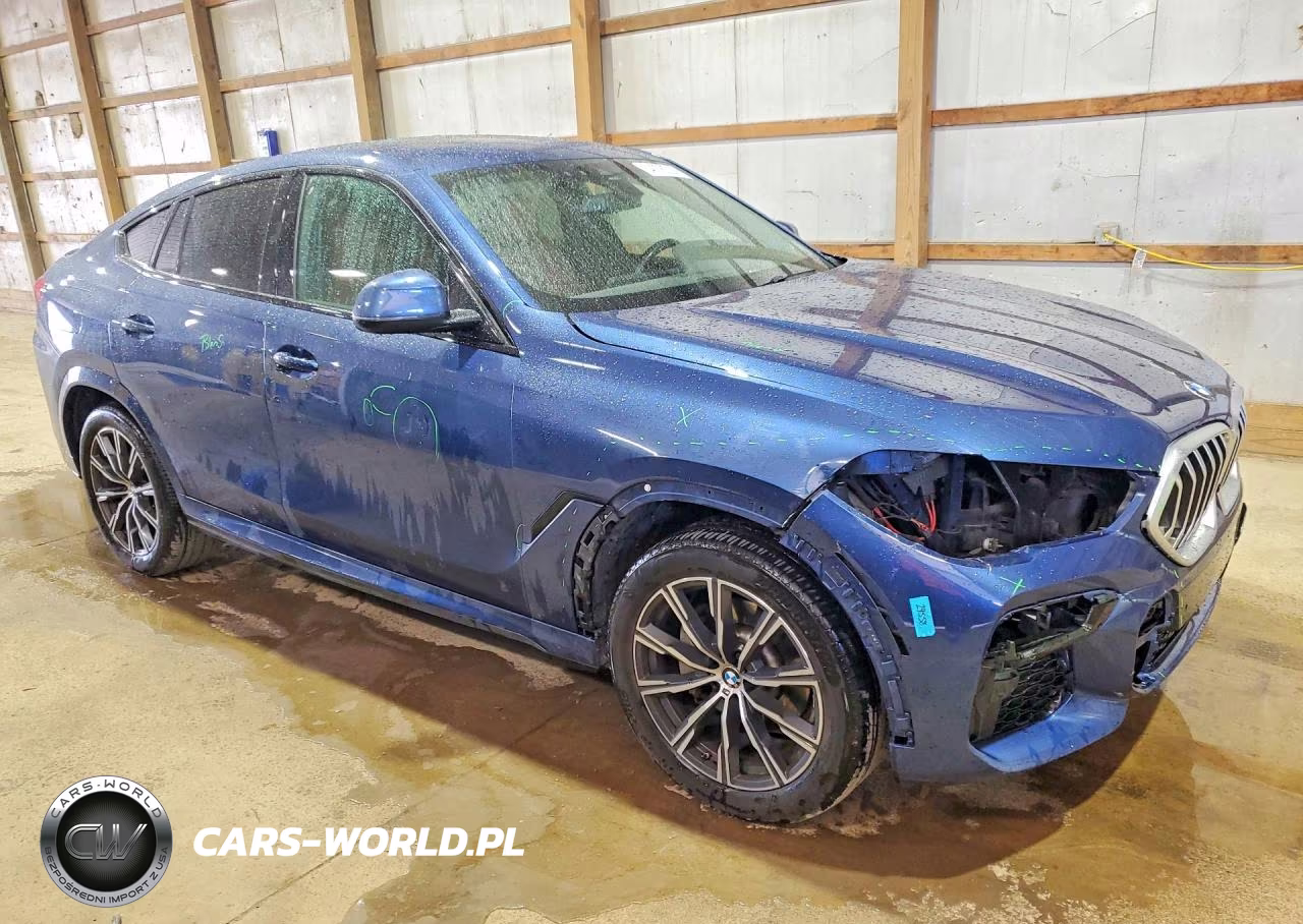 2021 BMW X6 xDrive40I VIN:5UXCY6C04M9G69704 - 4