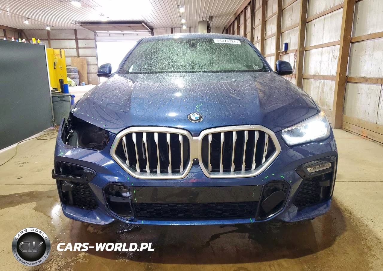 2021 BMW X6 xDrive40I VIN:5UXCY6C04M9G69704 - 5