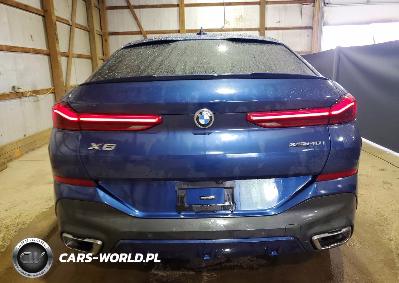 2021 BMW X6 xDrive40I VIN:5UXCY6C04M9G69704 - 6