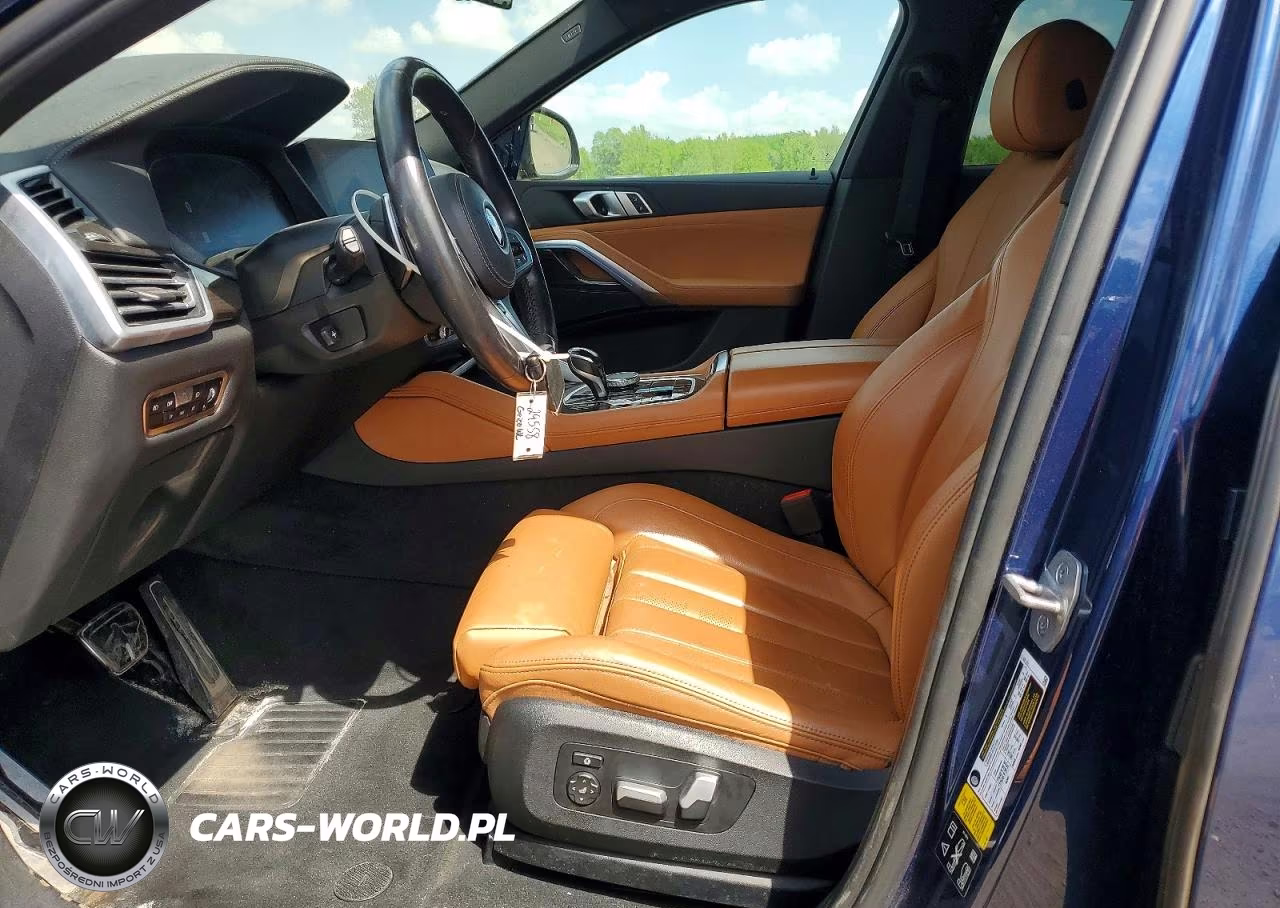 2021 BMW X6 xDrive40I VIN:5UXCY6C04M9G69704 - 7