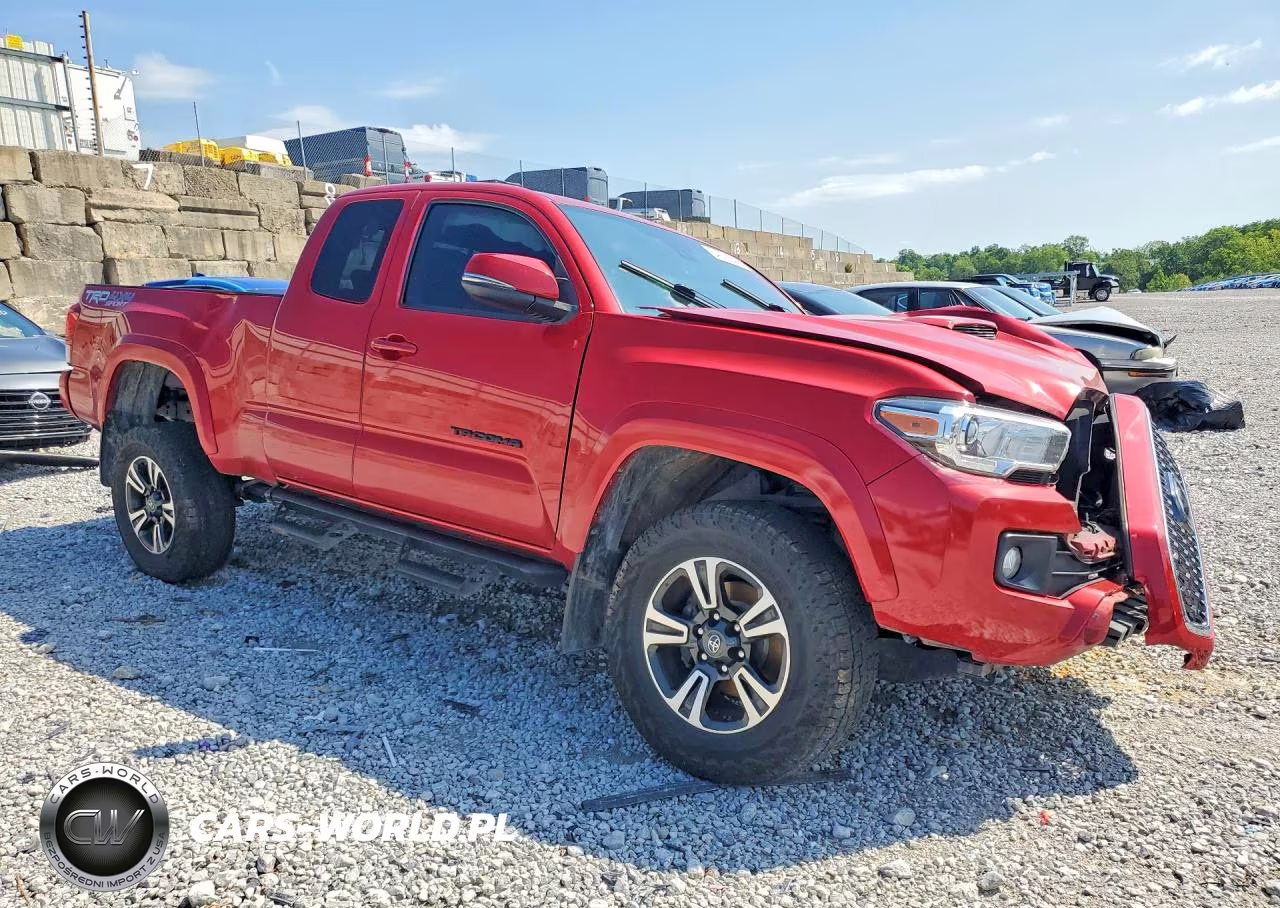 2019 Toyota Tacoma Trd Sport VIN:5TFSZ5AN8KX211365 - 4