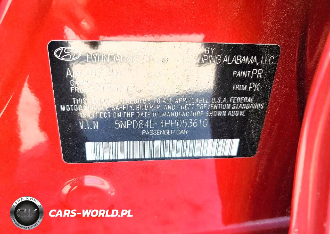 2017 Hyundai Elantra Se VIN:5NPD84LF4HH053610 - 12