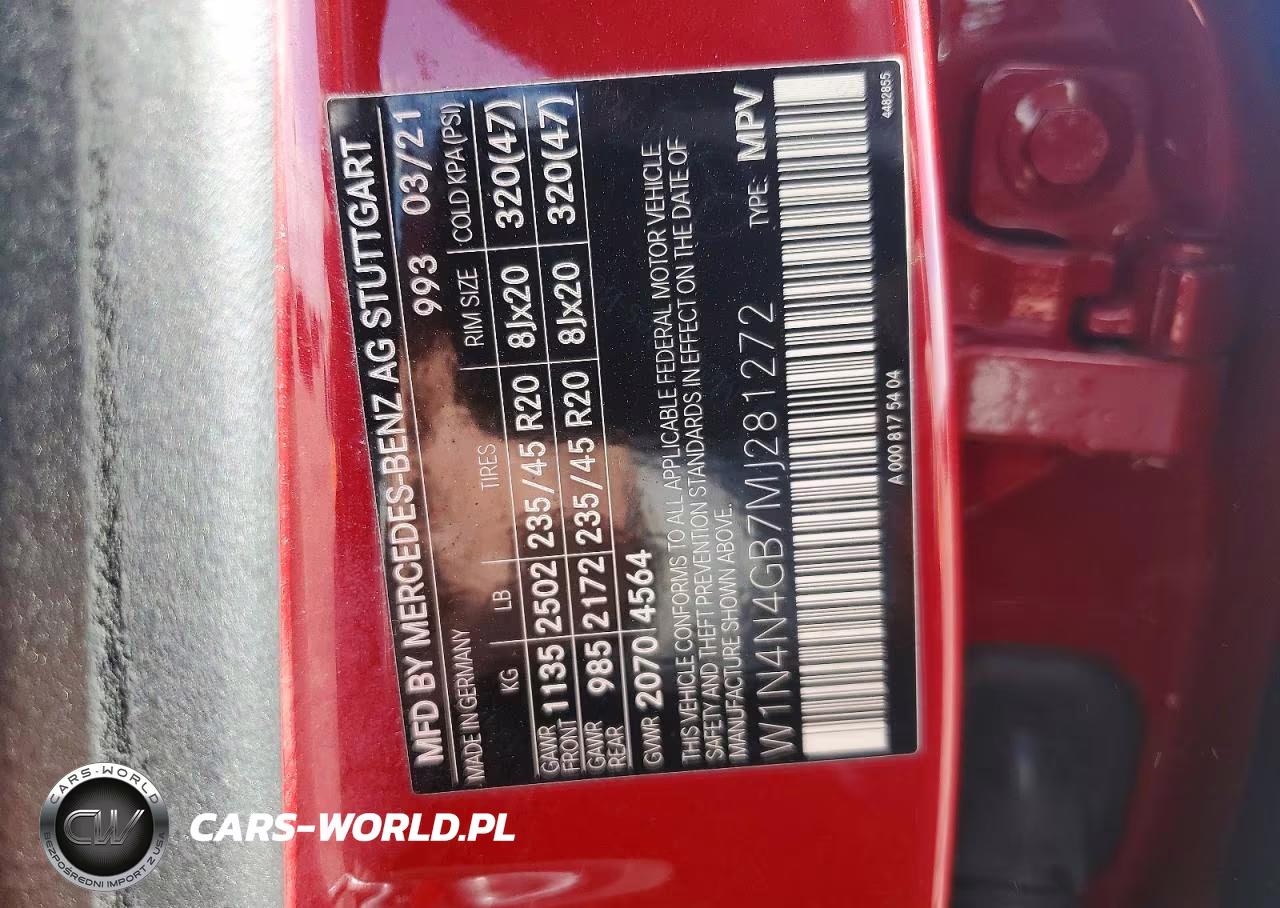 2021 Mercedes-Benz Gla 250 VIN:W1N4N4GB7MJ281272 - 12