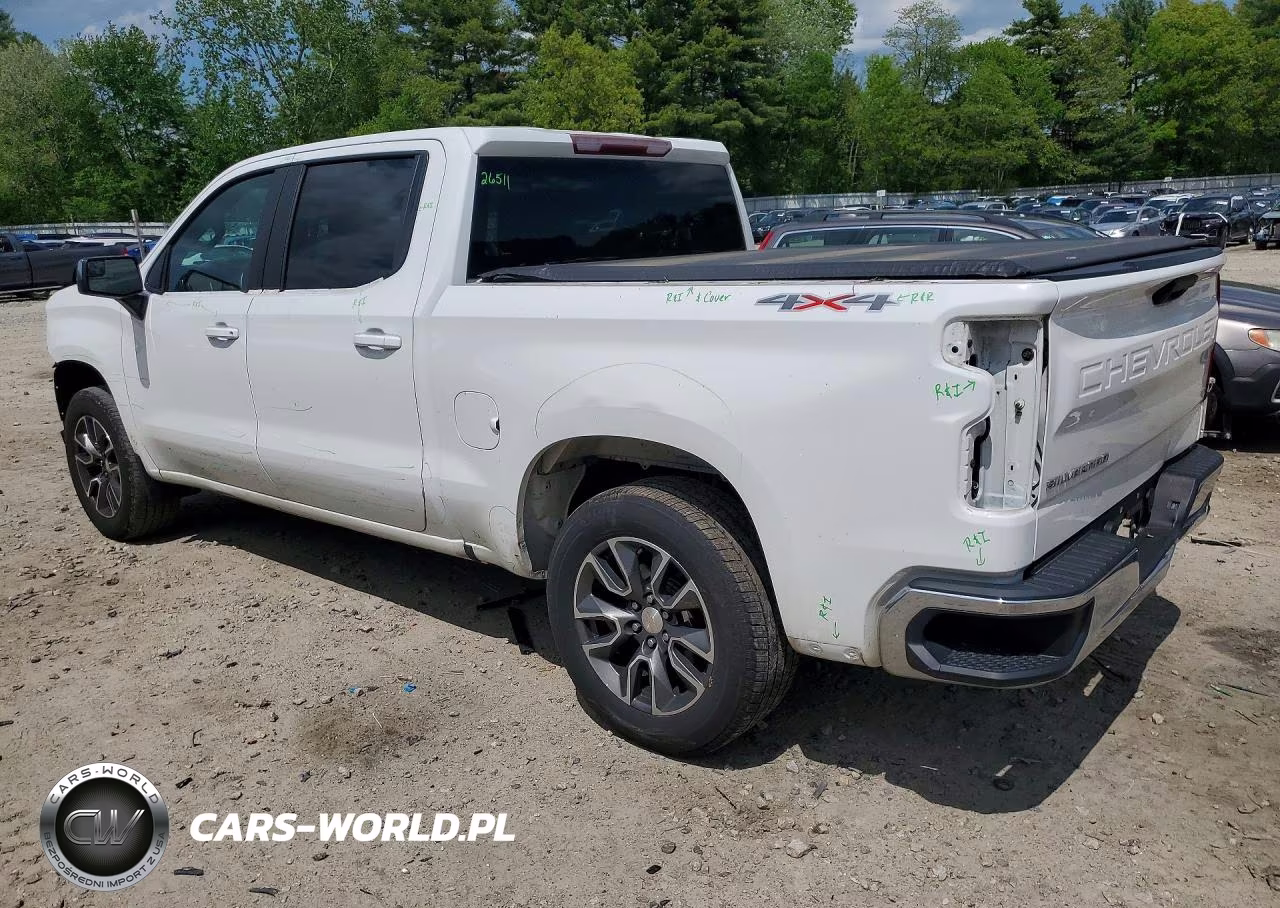 2020 Chevrolet Silverado K1500 Lt VIN:3GCUYDED9LG175148 - 2