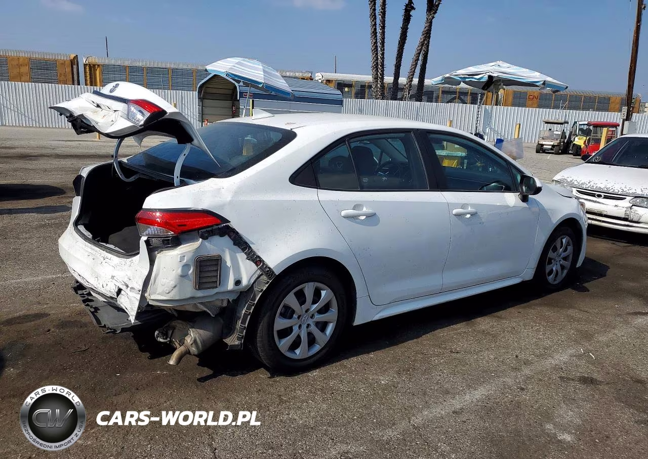 2022 Toyota Corolla Le VIN:5YFEPMAE0NP330009 - 3