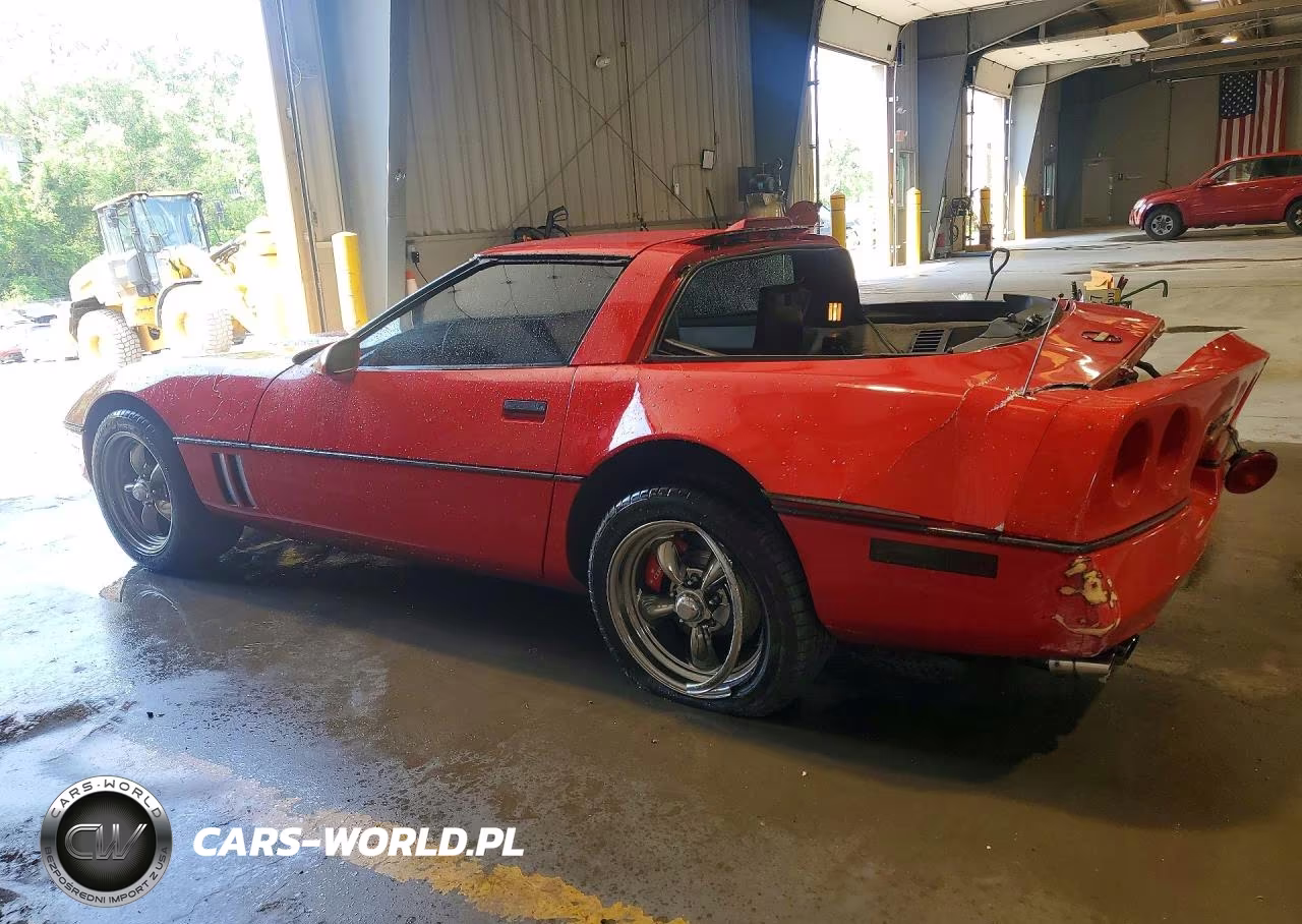 1989 Chevrolet Corvette VIN:1G1YY2189K5115206 - 2