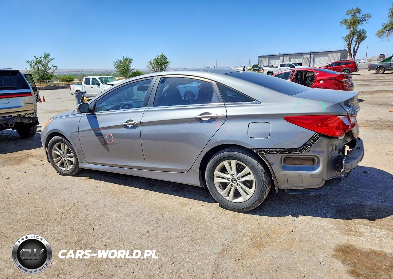 2014 Hyundai Sonata Gls VIN:5NPEB4ACXEH860224 - 2