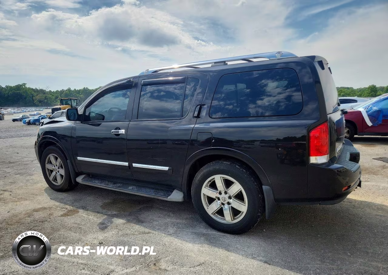 2011 Nissan Armada Sv VIN:5N1AA0ND6BN624027 - 2