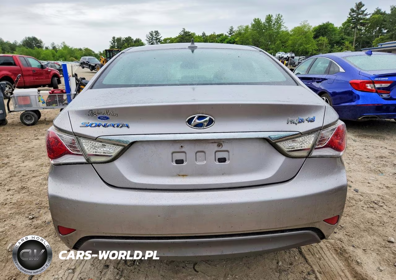 2012 Hyundai Sonata Hybrid VIN:KMHEC4A40CA040689 - 6