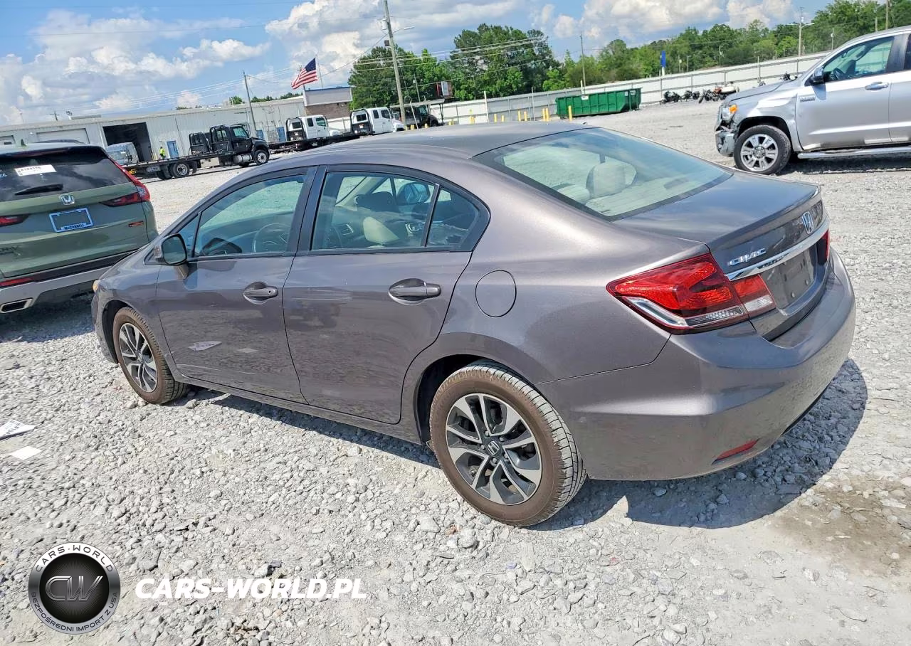 2013 Honda Civic Ex VIN:19XFB2F8XDE035719 - 2