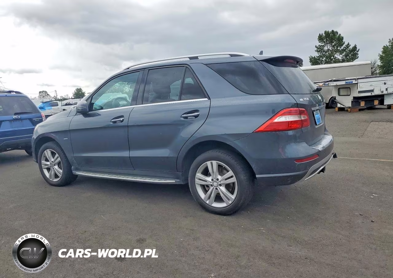 2012 Mercedes-Benz Ml 350 Bluetec VIN:4JGDA2EB2CA033063 - 2