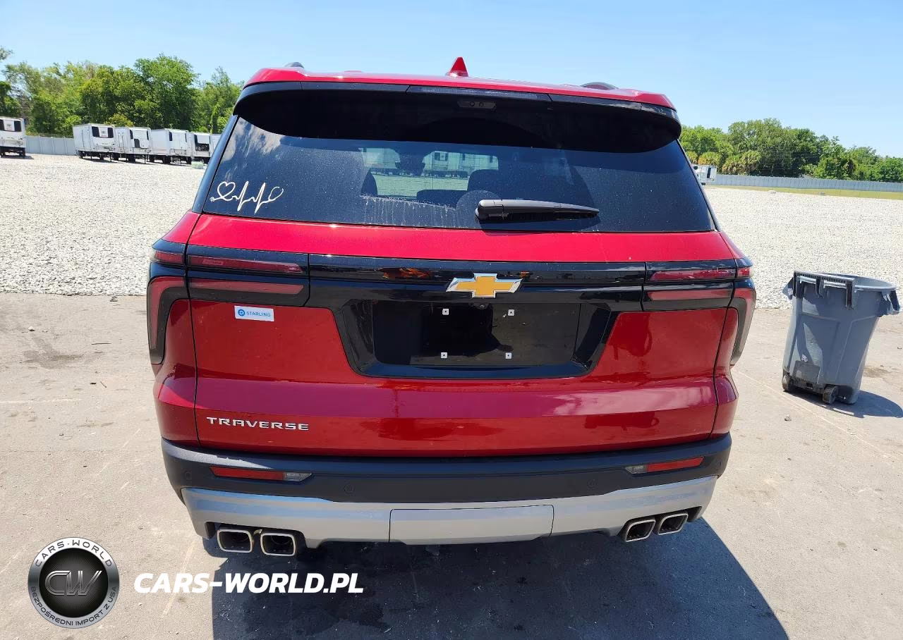 2026 Chevrolet Traverse Lt VIN:1GNERGKSXTJ300749 - 6