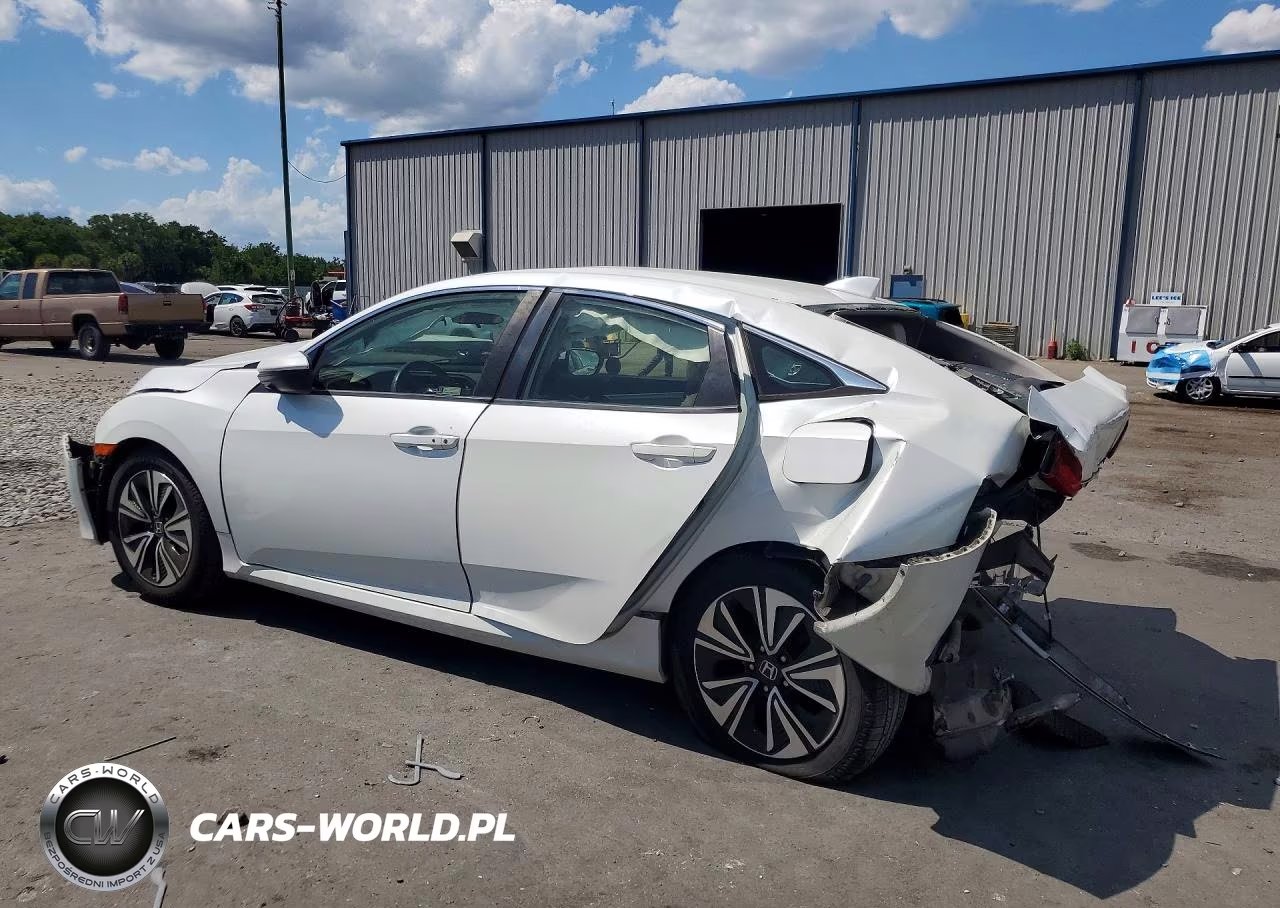 2018 Honda Civic Ex VIN:JHMFC1F35JX029512 - 2