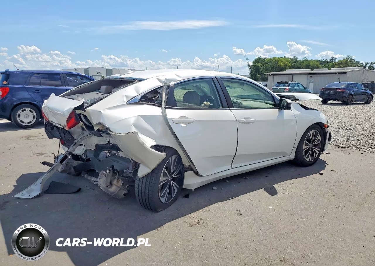 2018 Honda Civic Ex VIN:JHMFC1F35JX029512 - 3