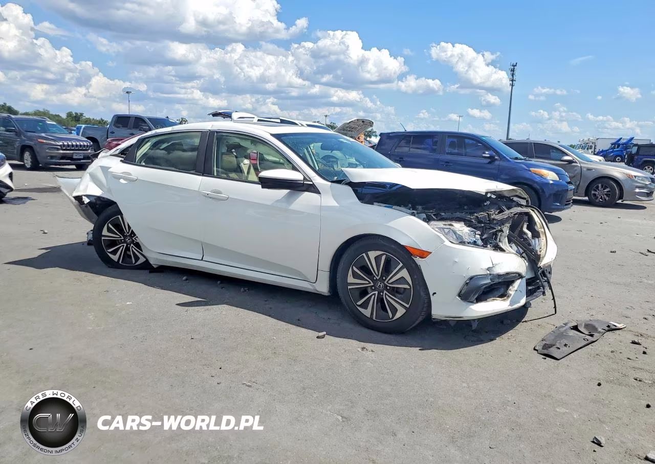 2018 Honda Civic Ex VIN:JHMFC1F35JX029512 - 4