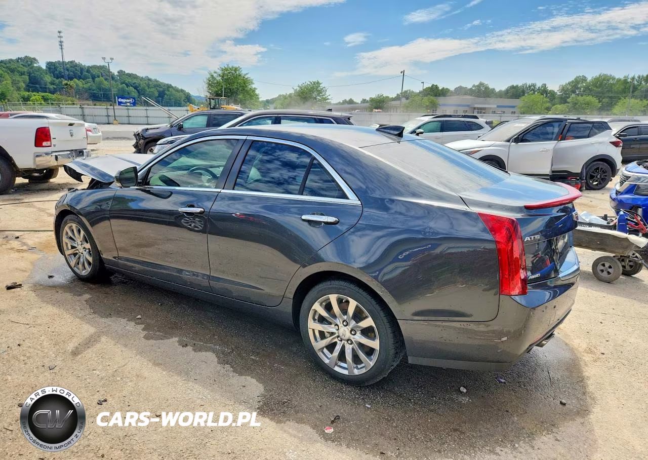 2018 Cadillac Ats Luxury VIN:1G6AF5SX6J0181751 - 2