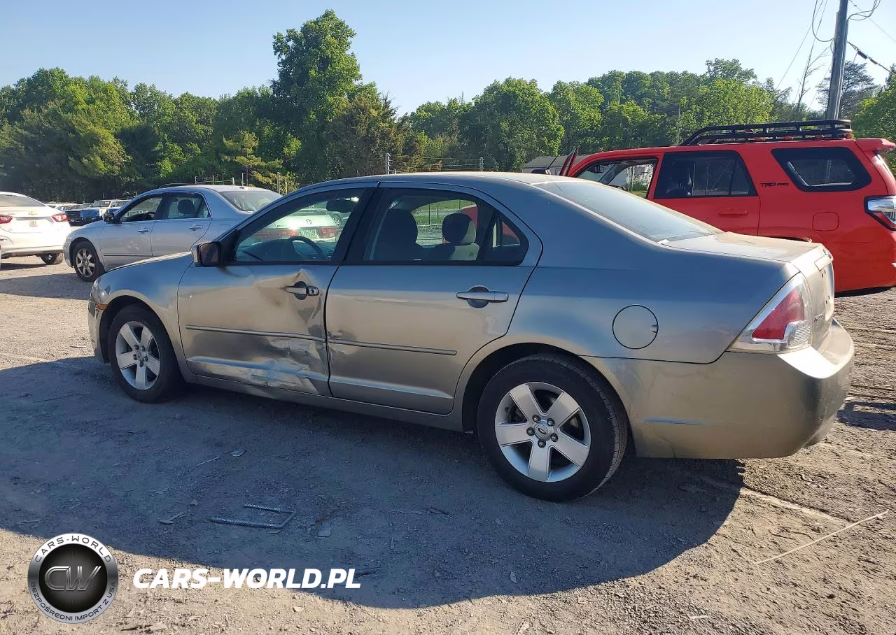 2008 Ford Fusion Se VIN:3FAHP07Z18R266485 - 2
