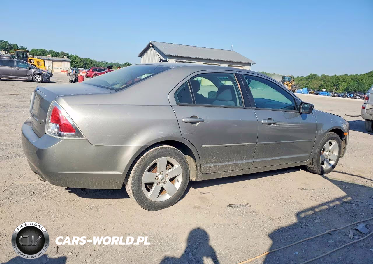 2008 Ford Fusion Se VIN:3FAHP07Z18R266485 - 3