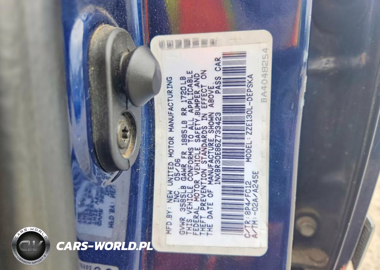 2006 Toyota Corolla S VIN:1NXBR30E86Z733423 - 12