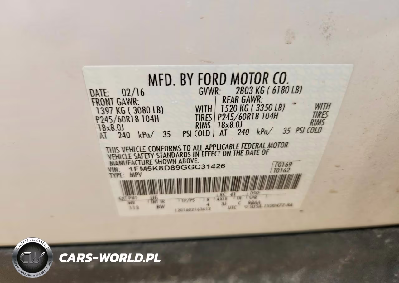 2016 Ford Explorer VIN:1FM5K8D89GGC31426 - 12