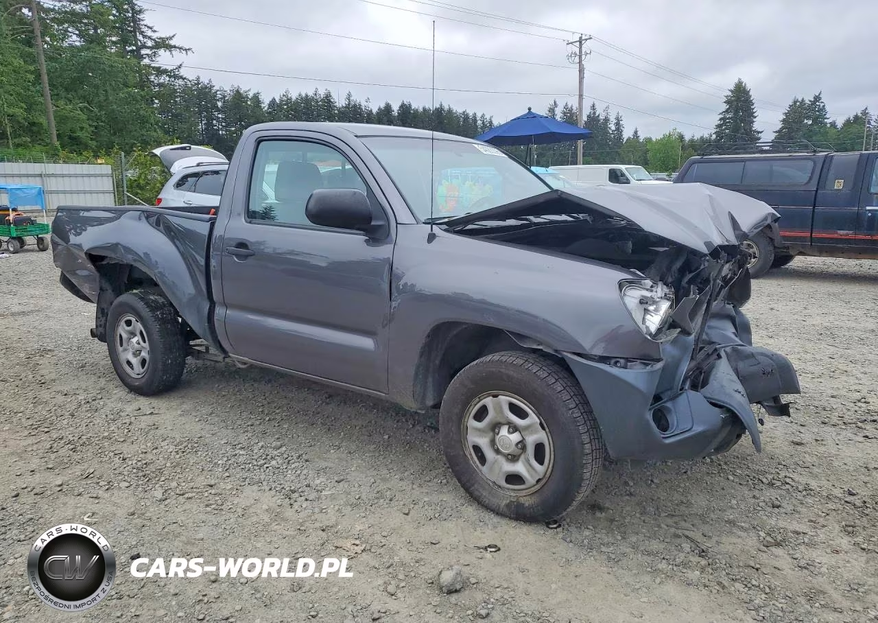 2014 Toyota Tacoma Base VIN:5TFNX4CN3EX031936 - 4