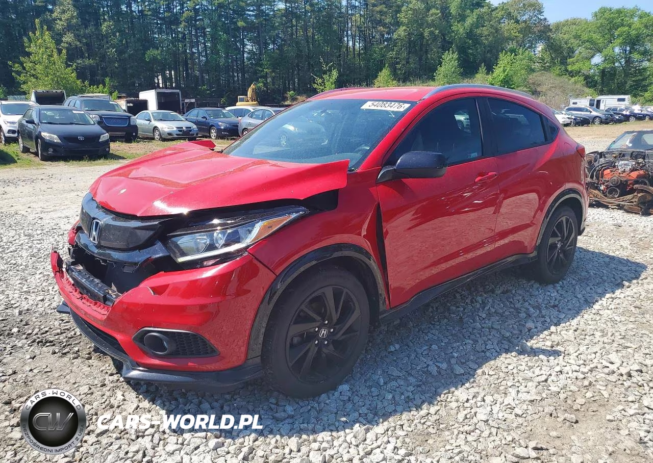 2022 Honda Hr-V Sport VIN:3CZRU6H12NM736464 - 1