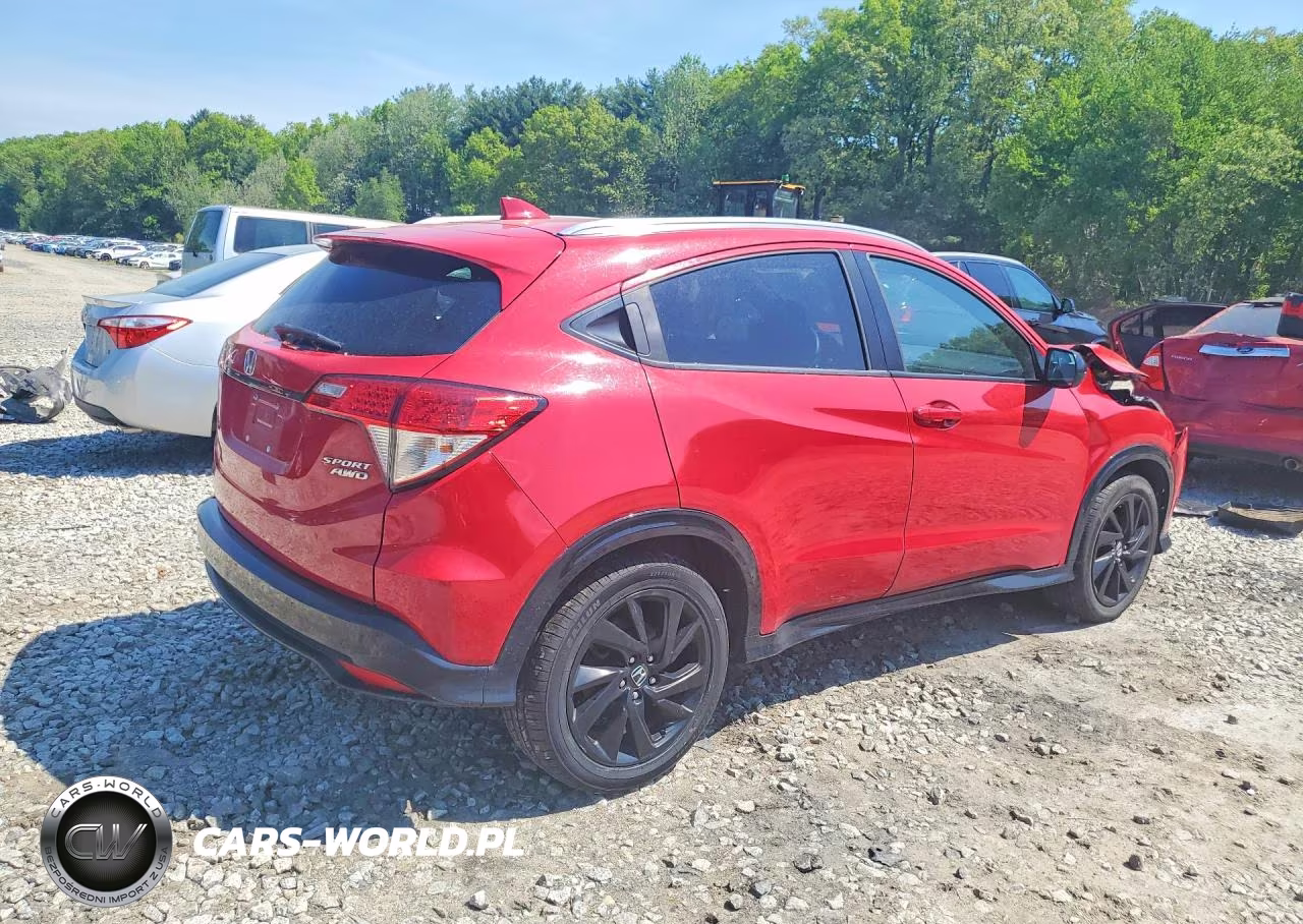 2022 Honda Hr-V Sport VIN:3CZRU6H12NM736464 - 3