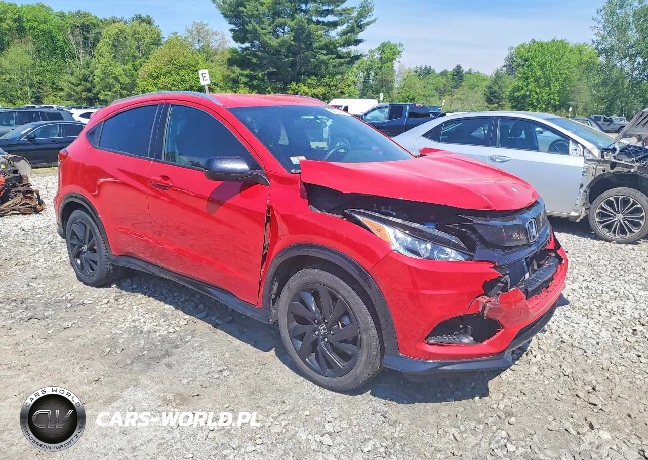 2022 Honda Hr-V Sport VIN:3CZRU6H12NM736464 - 4