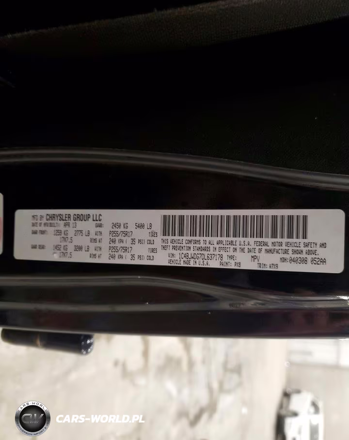 2013 Jeep Wrangler Unlimited Sport VIN:1C4BJWDG7DL637178 - 13