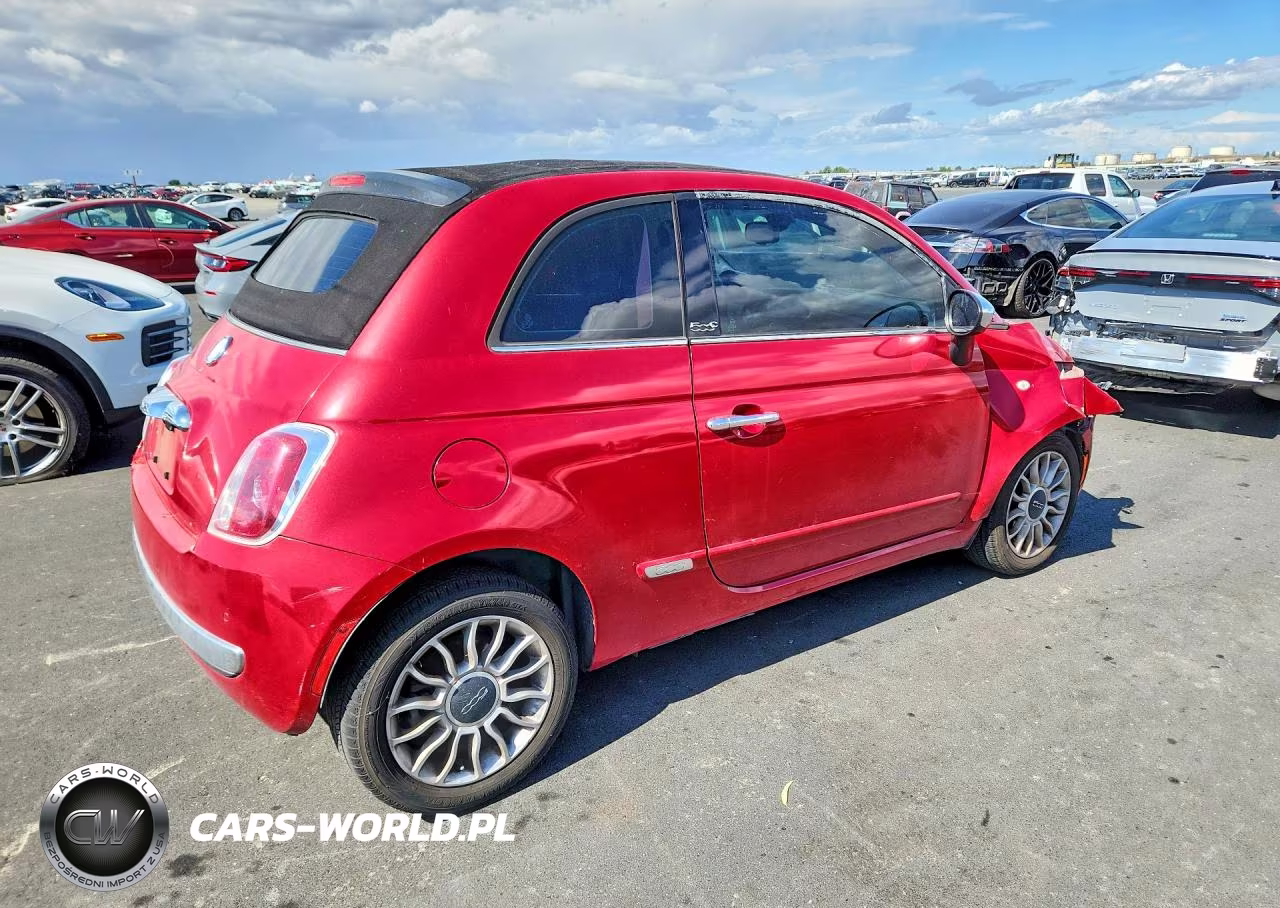 2012 Fiat 500 Lounge VIN:3C3CFFER6CT365946 - 3