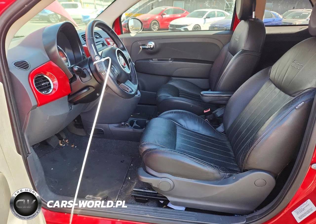2012 Fiat 500 Lounge VIN:3C3CFFER6CT365946 - 7