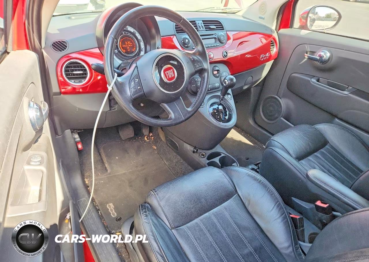 2012 Fiat 500 Lounge VIN:3C3CFFER6CT365946 - 8