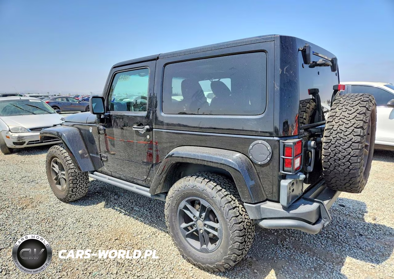 2017 Jeep Wrangler Sahara VIN:1C4AJWBG9HL525017 - 2