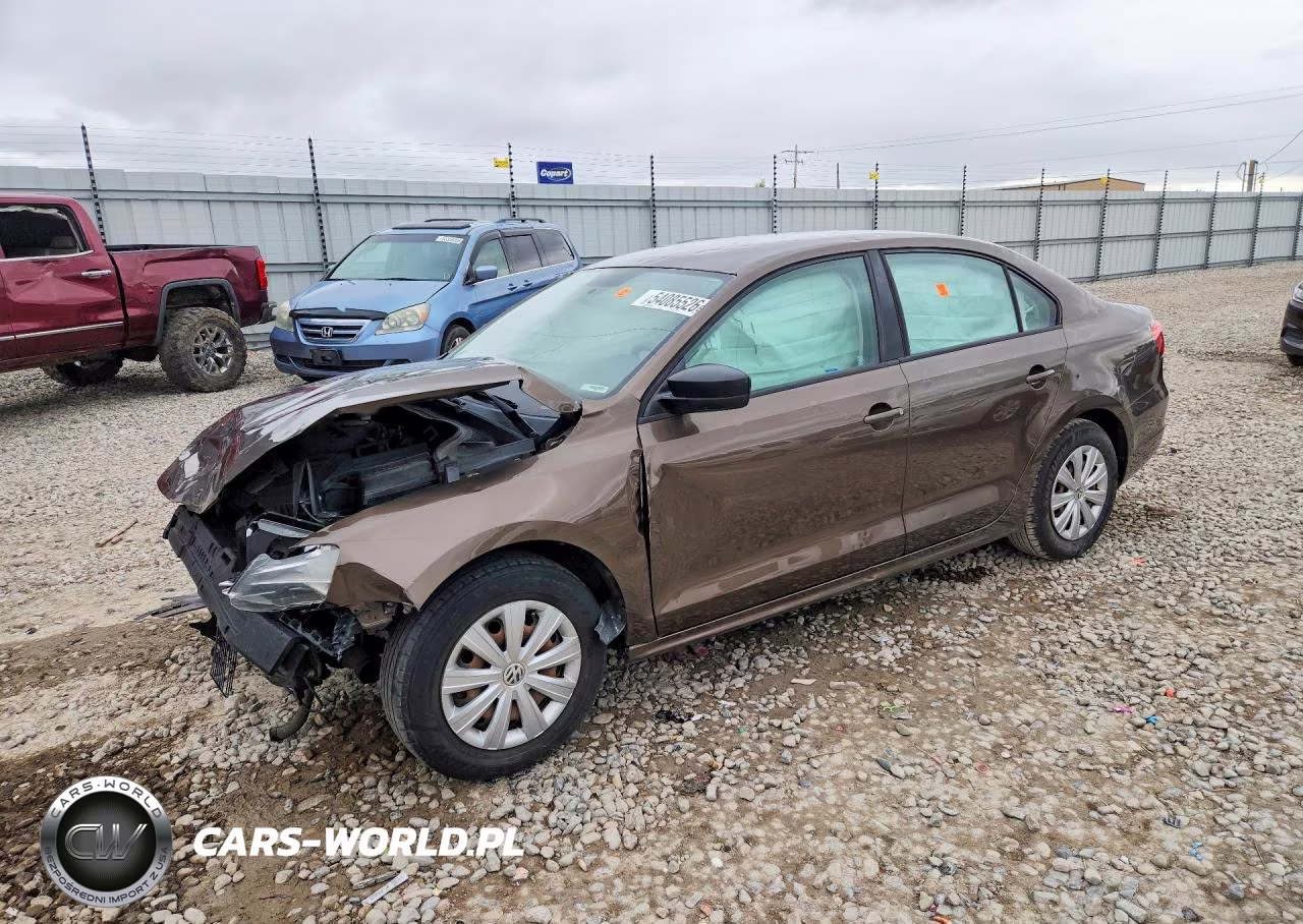 2014 Volkswagen Jetta Base VIN:3VW1K7AJ2EM324745 - 1