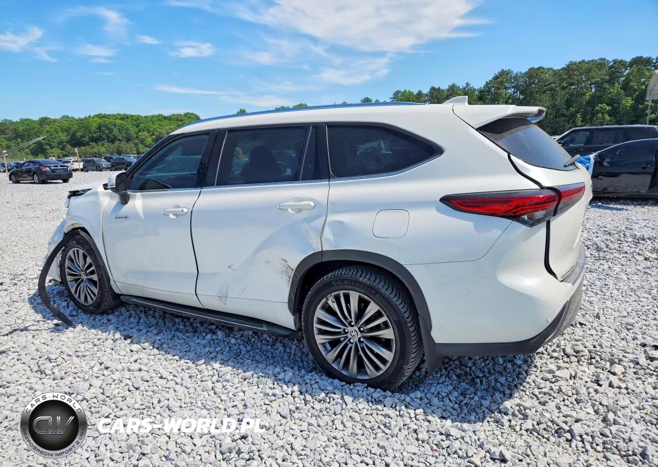 2021 Toyota Highlander Hybrid Platinum VIN:5TDFARAH6MS004699 - 2