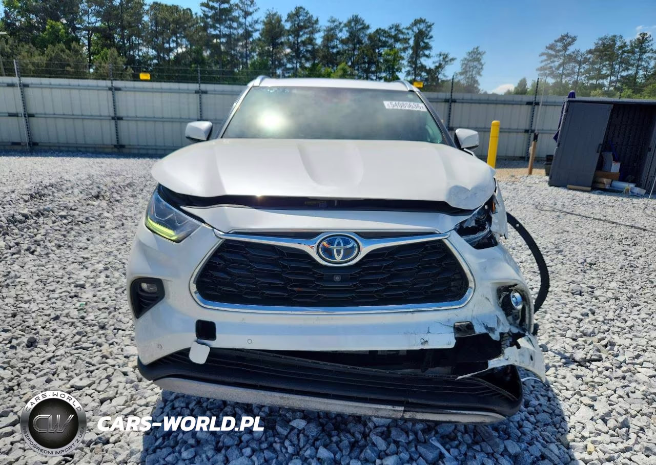 2021 Toyota Highlander Hybrid Platinum VIN:5TDFARAH6MS004699 - 5