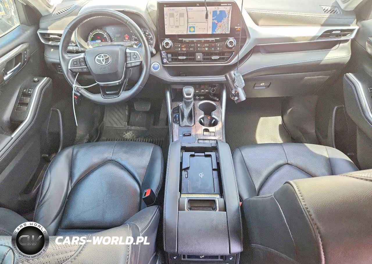 2021 Toyota Highlander Hybrid Platinum VIN:5TDFARAH6MS004699 - 8
