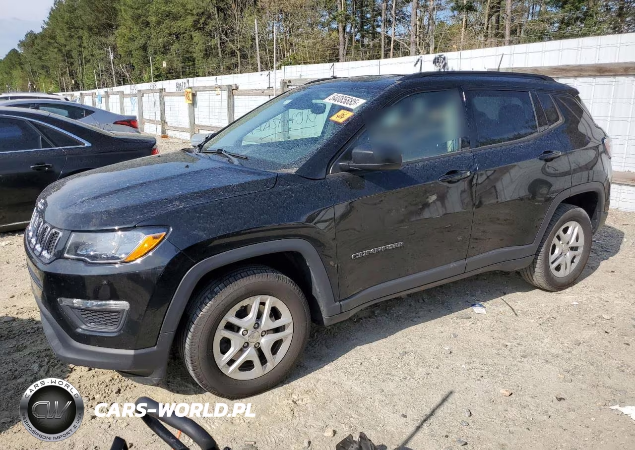 2018 Jeep Compass Sport VIN:3C4NJCAB3JT425298 - 1