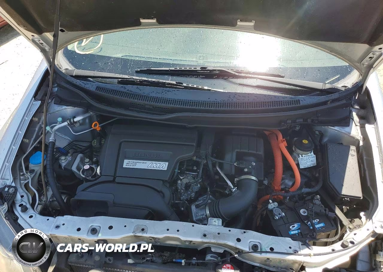 2012 Honda Civic Hybrid VIN:JHMFB4F25CS000443 - 11